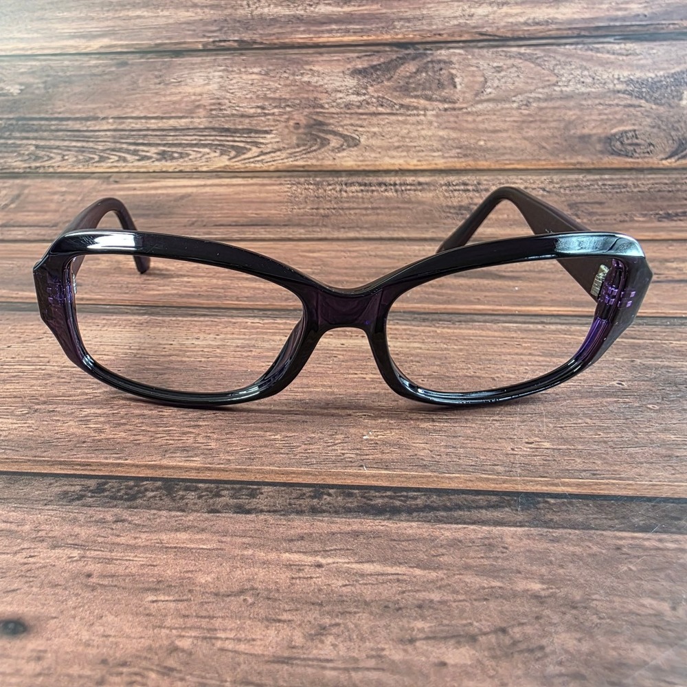 Guess Women's Purple Rectangular Frame‎ Eyeglasses 55-16-135